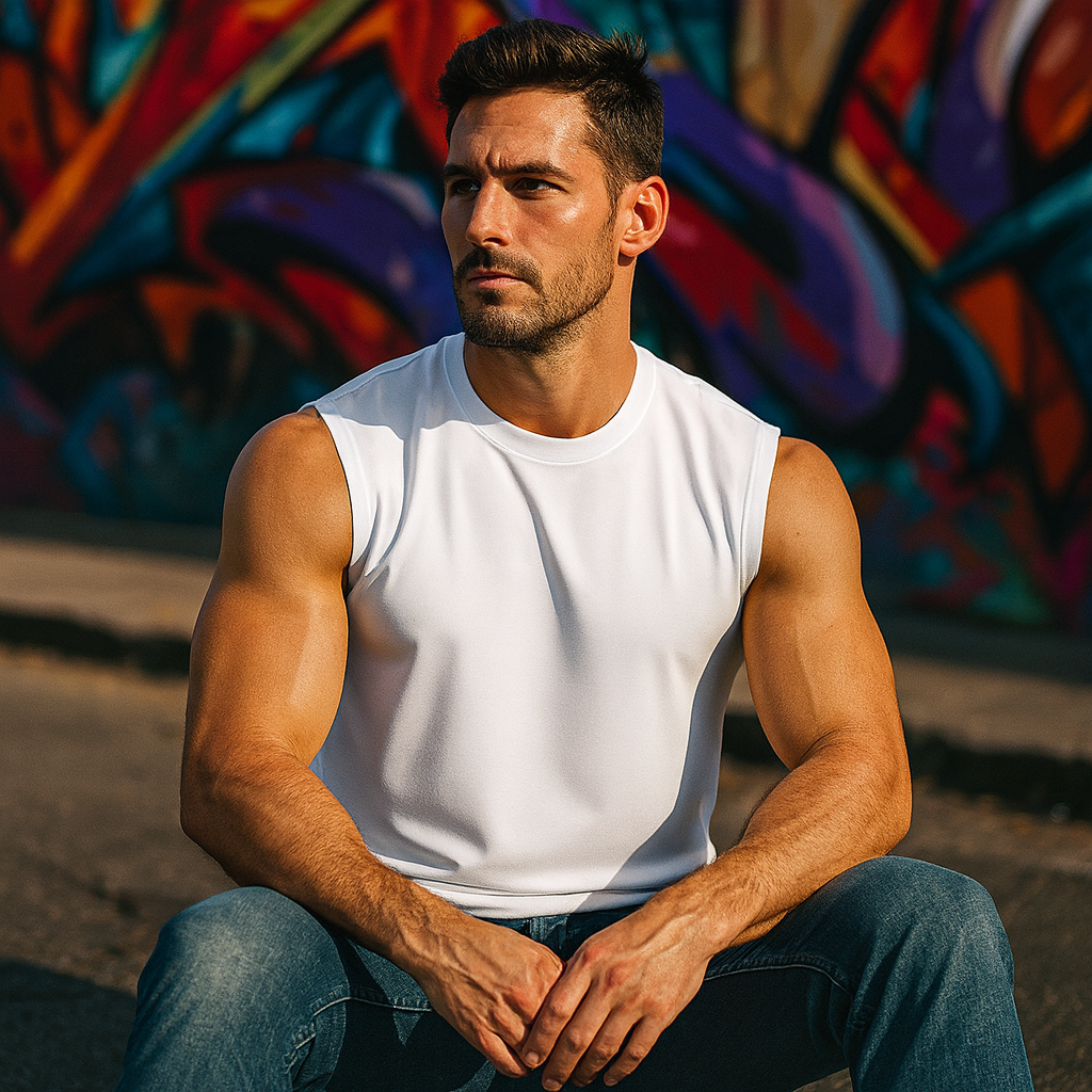 Pack 3x1 Musculosas oversize — variedad de colores